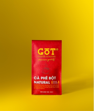 Cà phê bột Natural pha phin