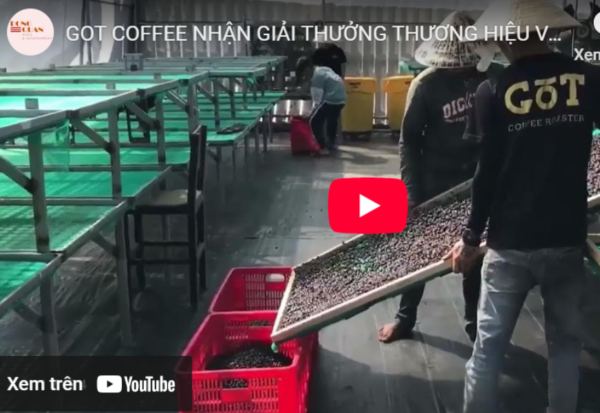 GOT COFFEE NHẬN GIẢI THƯỞNG THƯƠNG HIỆU VÀNG NÔNG NGHỆP VIỆT NAM NĂM 2022